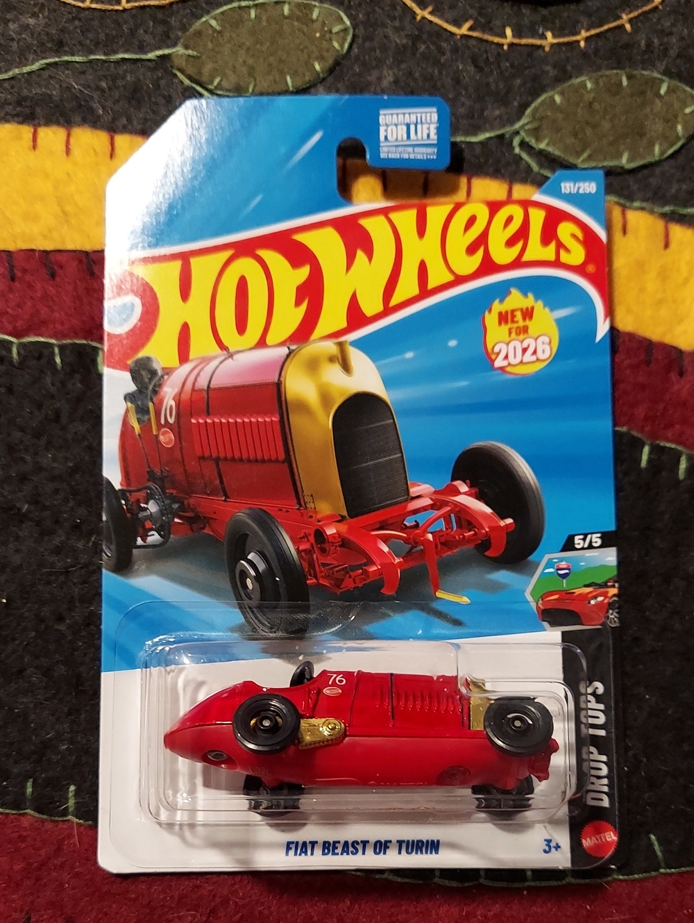 ❤️ Fiat Beast of Turin - Hot Wheels